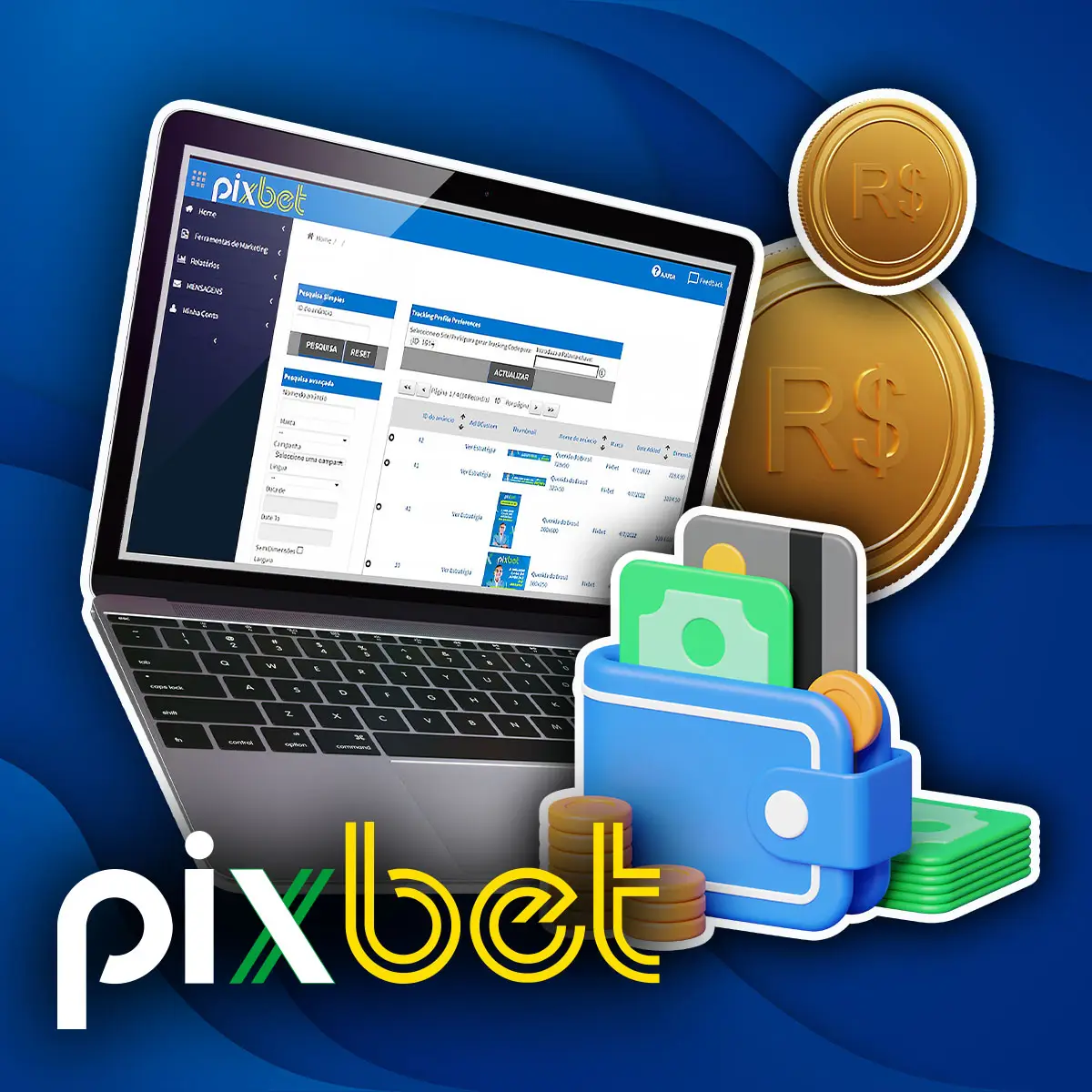 Como são feitos os pagamentos do programa de afiliados Pixbet Brasil