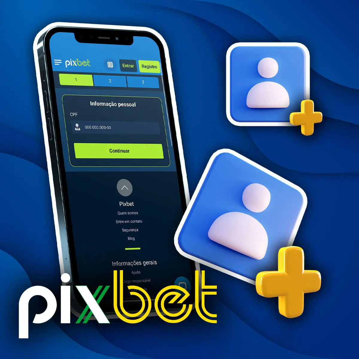 Como registar-se na aplicação móvel Pixbet no Brasil