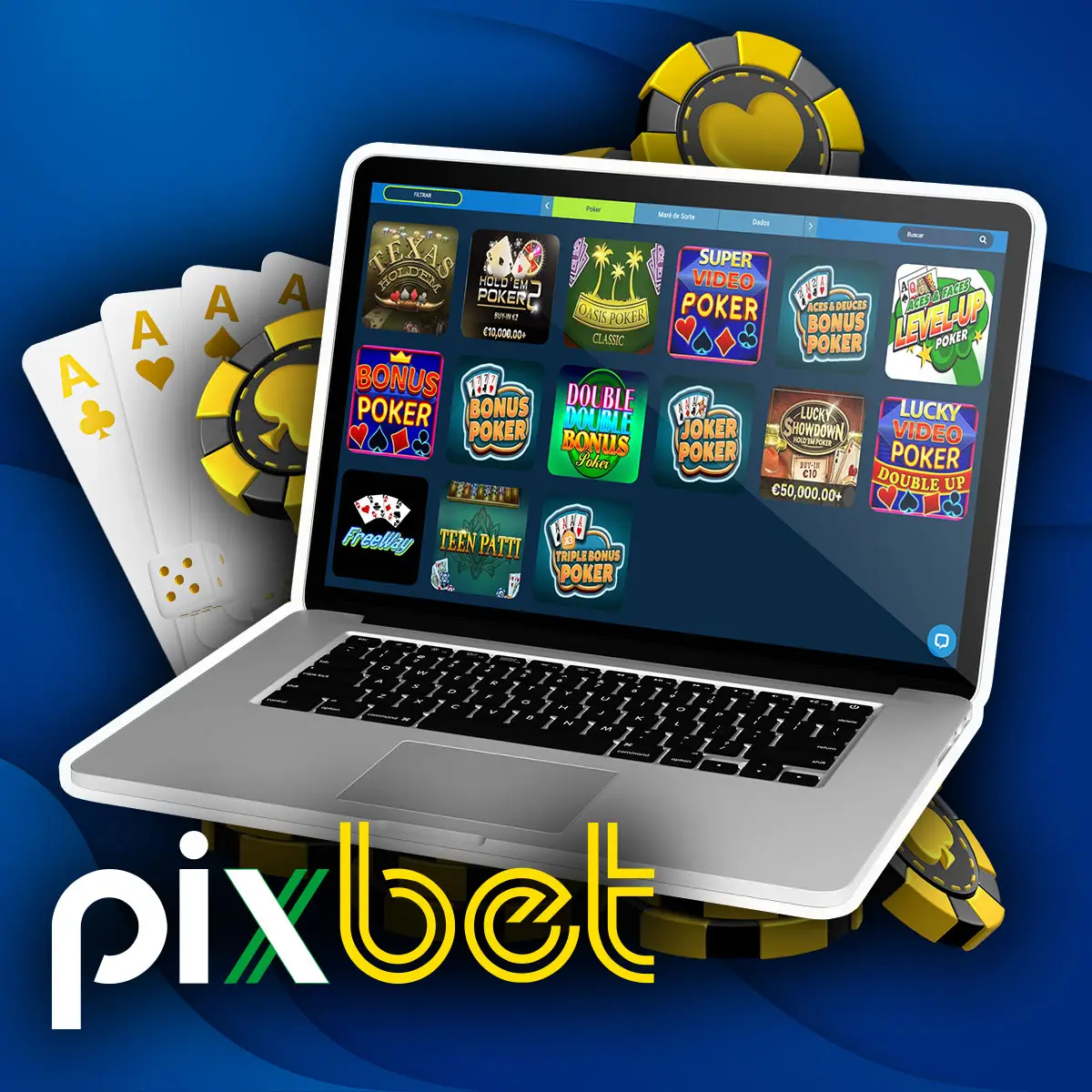 Pixbet casino oficial - Como começar a jogar