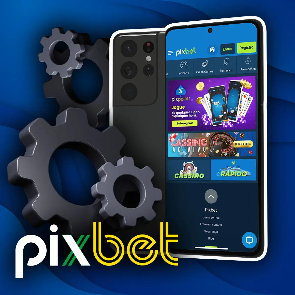 Requisitos do sistema Android Pixbet