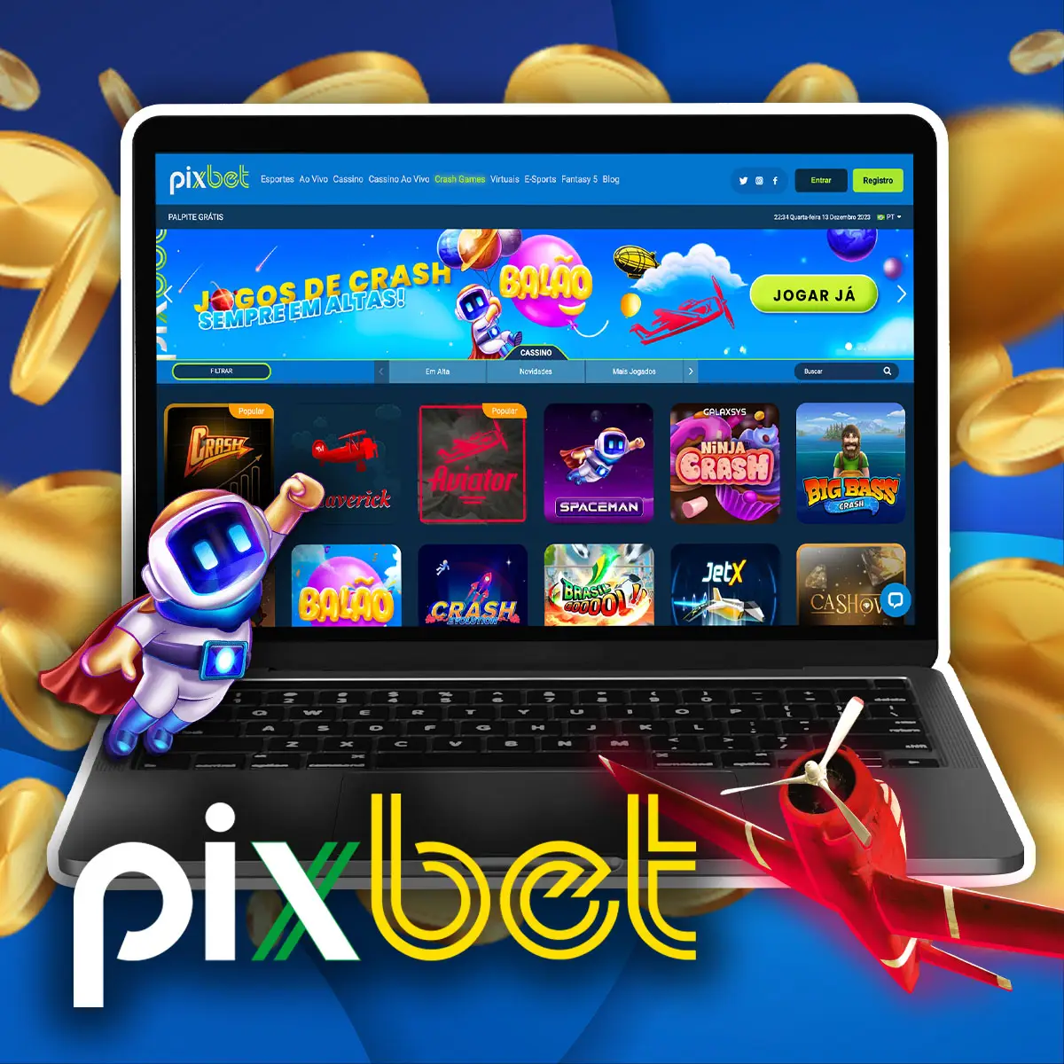 Os Crash Games Pixbet estão entre os melhores jogos que você pode experimentar em nosso cassino online.