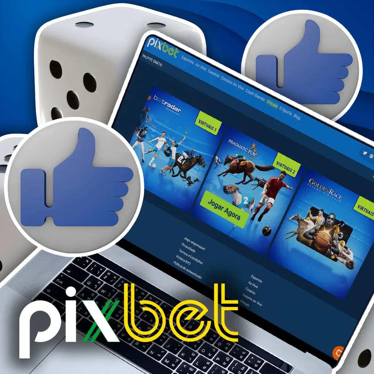 Prós e contras das apostas virtuais em tempo real da Pixbet