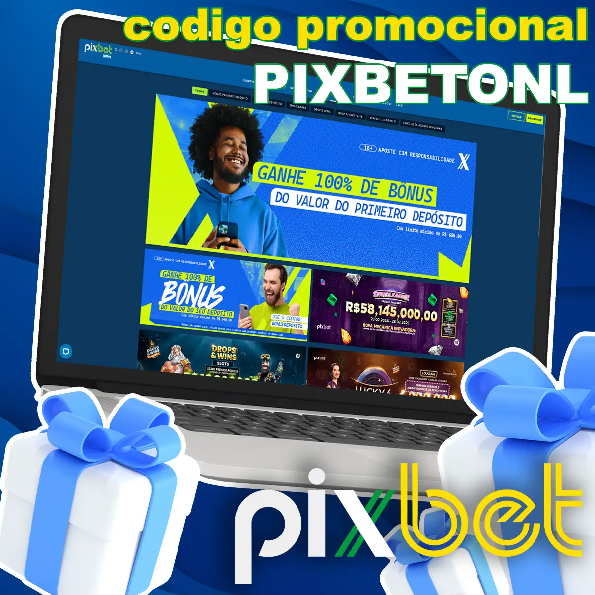 código promocional pixbet para registo