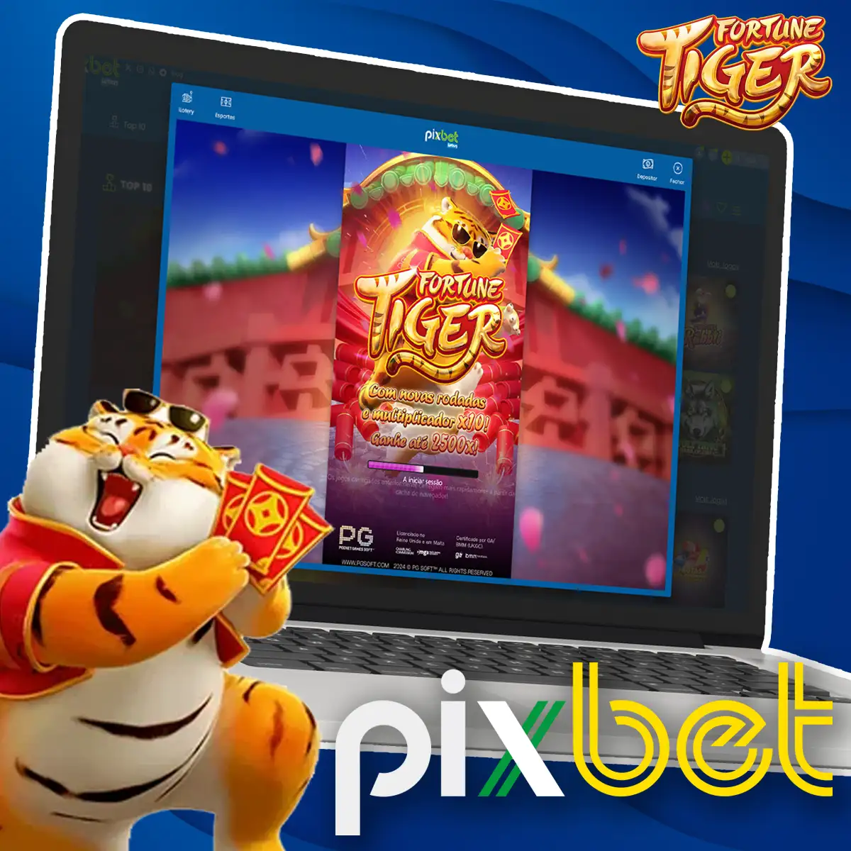 Principais recursos do Fortune Tiger Pixbet